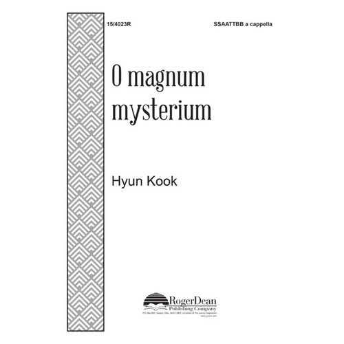 O Magnum Mysterium SSAATTBB A Cappella (Octavo)