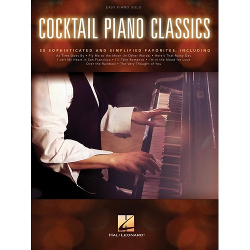 Cocktail Piano Classics Easy Piano (Softcover Book)