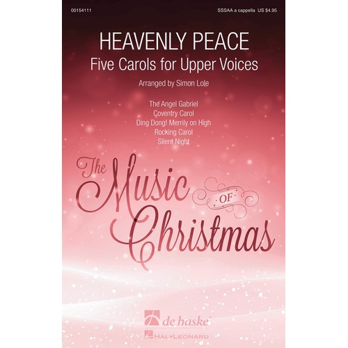 Heavenly Peace SSSAA A Cappella (Octavo)
