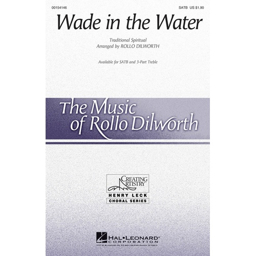 Wade In The Water SATB (Octavo)