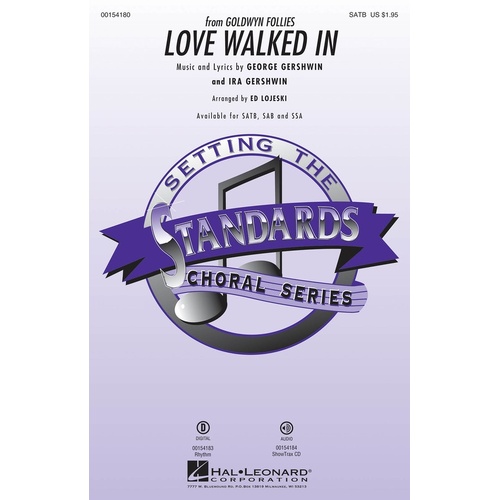 Love Walked In SATB (Octavo)