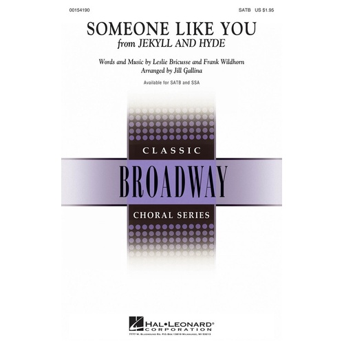 Someone Like You SATB (Octavo)