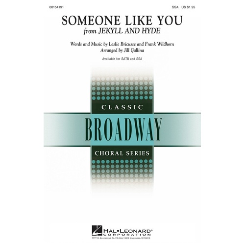 Someone Like You SSA (Octavo)