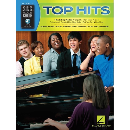 Top Hits Sing With Choir V17 Book/Online Audio (Softcover Book/Online Audio)