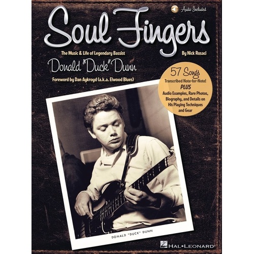 Soul Fingers: The Life and Music of Donald Duck Dunn for Guitar