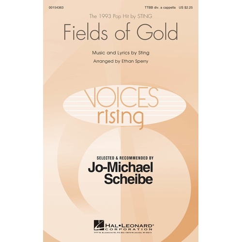 Fields Of Gold TTBB Divisi A Cappella (Octavo)