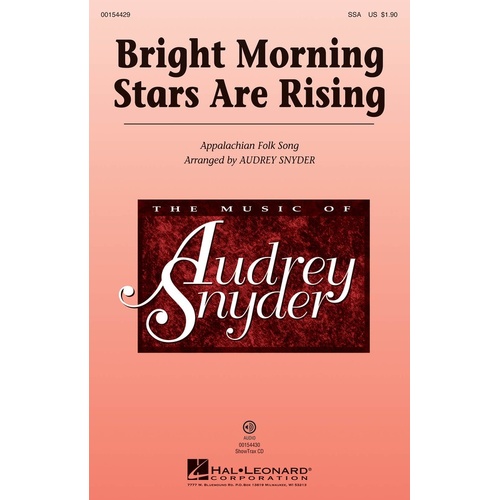 Bright Morning Stars Are Rising ShowTrax CD (CD Only)