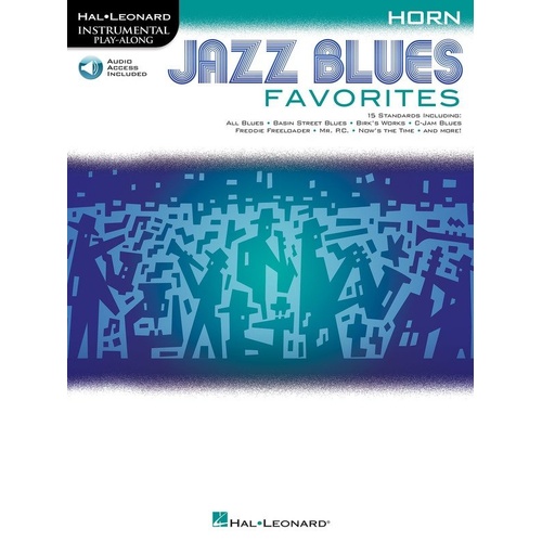 Jazz Blues Favorites for Horn - Solo Arrangements with Online Audio Access