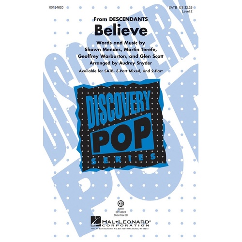 Believe ShowTrax CD (CD Only)