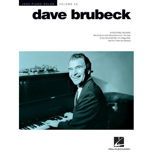 Dave Brubeck - Jazz Piano Solos V42 (Softcover Book)