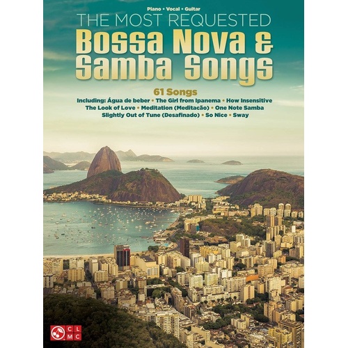 Most Requested Bossa Nova & Samba Songs PVG Songbook by Hal Leonard