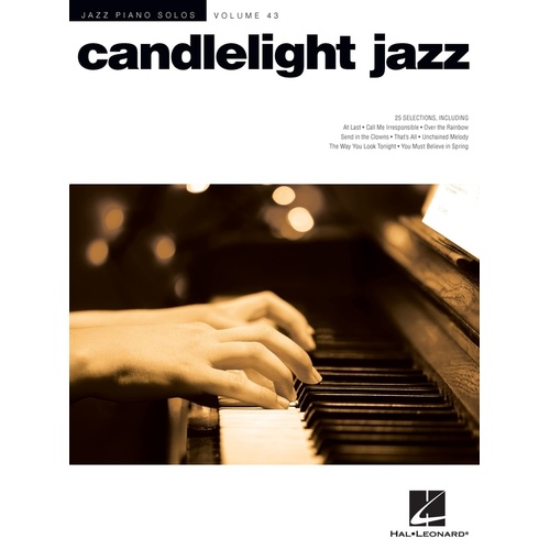 Candlelight Jazz Jazz Piano Solos V43 Jps (Softcover Book)