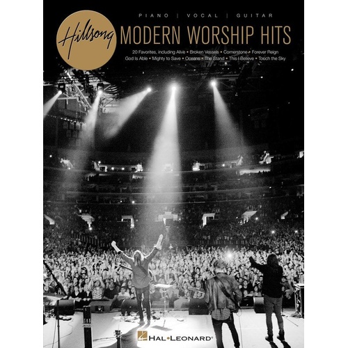 Hillsong Modern Worship Hits Songbook for Piano and Guitar - 20 Songs, Hal Leonard, 144 Pages