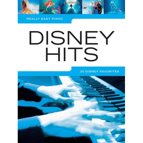 Really Easy Piano Disney Hits by Hal Leonard, 48 Pages, Beginner Arrangements for Popular Disney Songs