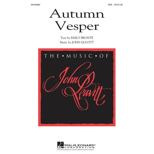 Autumn Vesper SSA (Octavo)