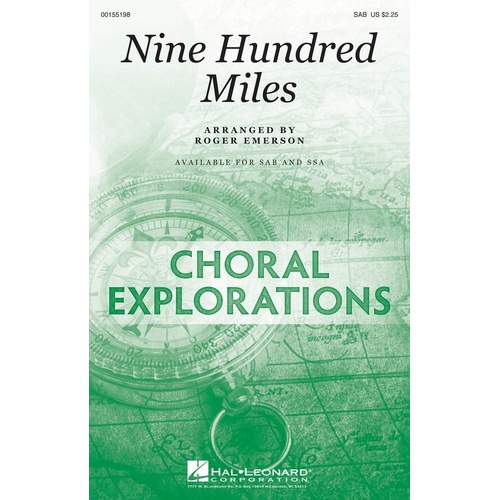 Nine Hundred Miles SAB (Octavo)