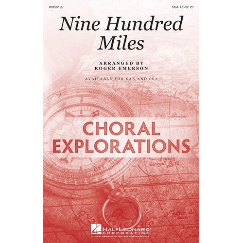 Nine Hundred Miles SSA (Octavo)