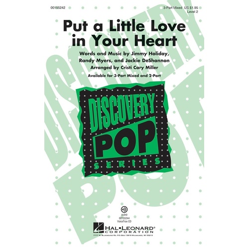 Put A Little Love In Your Heart VoiceTrax CD (CD Only)