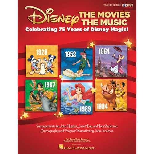 Disney The Movies The Music Perf/Acc CD (CD Only)