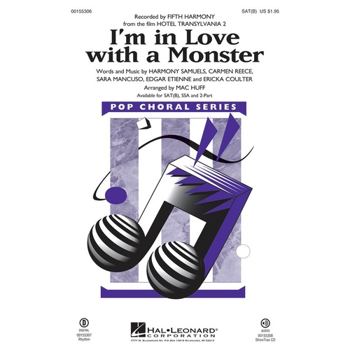 Im In Love With A Monster ShowTrax CD (CD Only)