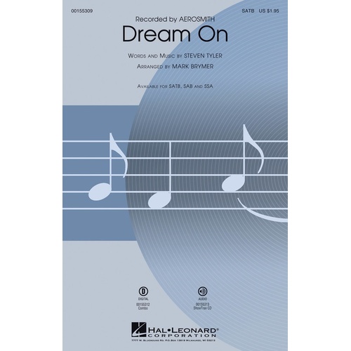 Dream On SSA (Octavo)