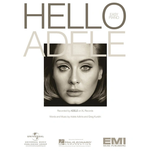 Adele - Hello Easy Piano Songbook