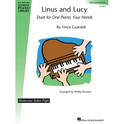 Linus And Lucy Piano Duet (Softcover Book)