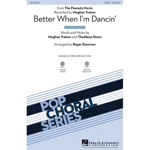 Better When Im Dancin ShowTrax CD (CD Only)