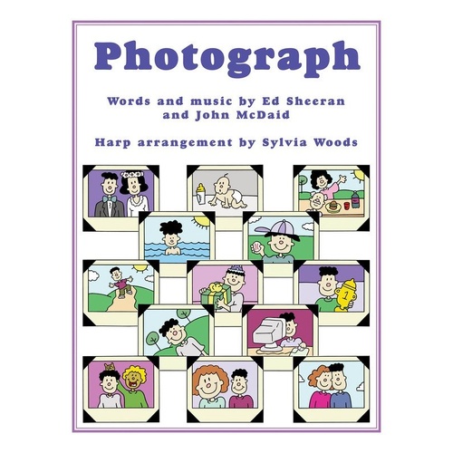 Photograph for Harp - Ed Sheeran Arrangement by Sylvia Woods, Hal Leonard, 8 Pages
