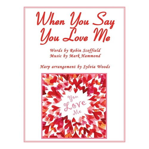 When You Say You Love Me For Harp (Softcover Book)
