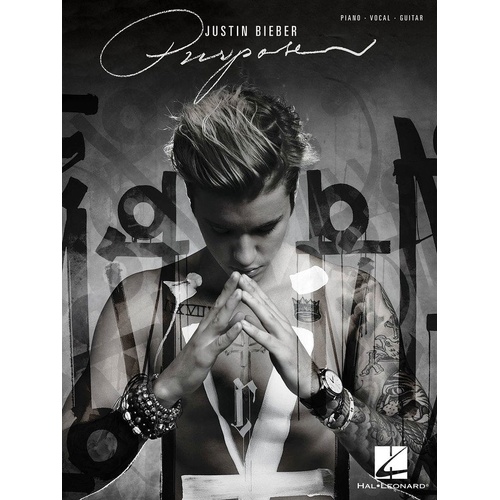 Justin Bieber - Purpose Songbook for Piano, Vocal, Guitar