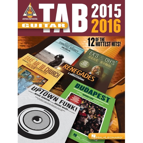 Guitar TAB 2015-2016 (Softcover Book)