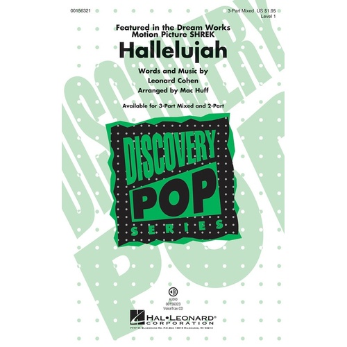 Hallelujah VoiceTrax CD (CD Only)