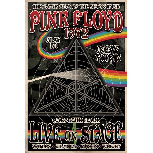 Pink Floyd Dark Side Tour - Poster
