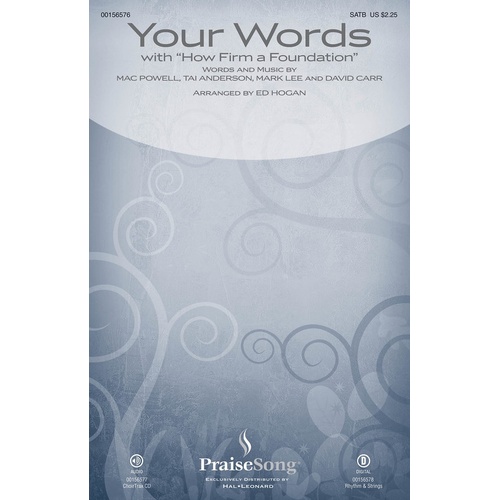 Your Words SATB 