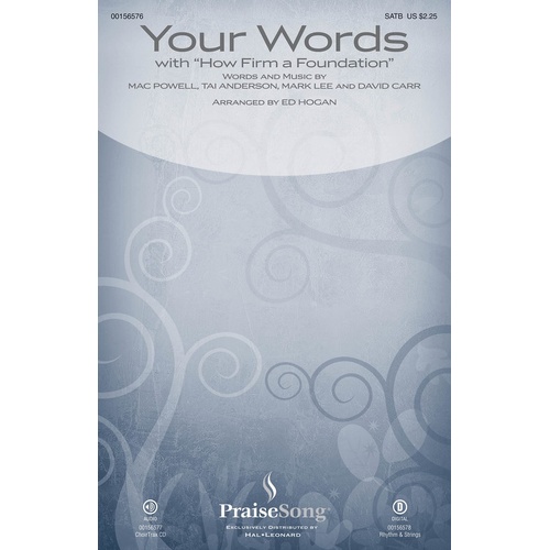 Your Words ChoirTrax CD (CD Only)