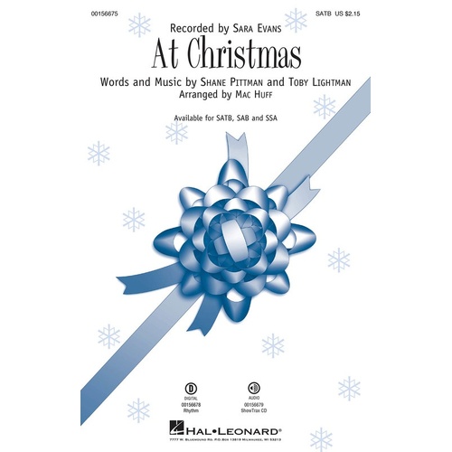 At Christmas ShowTrax CD (CD Only)