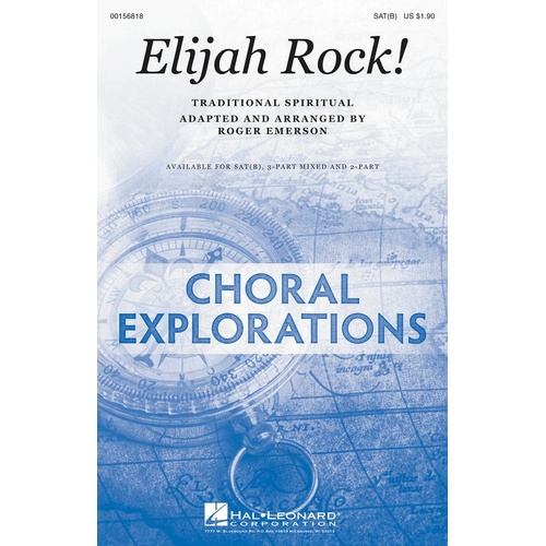 Elijah Rock! SAT(B) (Octavo)