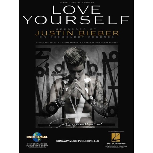 Love Yourself PVG S/S (Sheet Music)