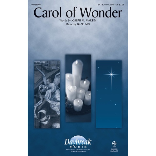 Carol Of Wonder SATB (Octavo)