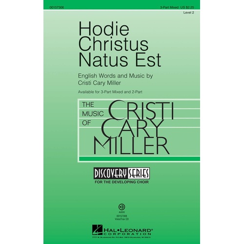 Hodie Christus Natus Est VoiceTrax CD (CD Only)