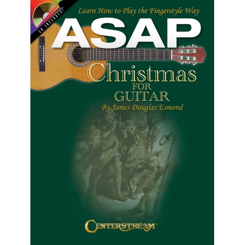ASAP Christmas For Guitar Book/CD (Softcover Book/CD)