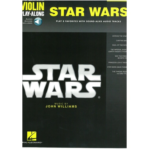 Star Wars Violin Play-Along V62 BK/OLA