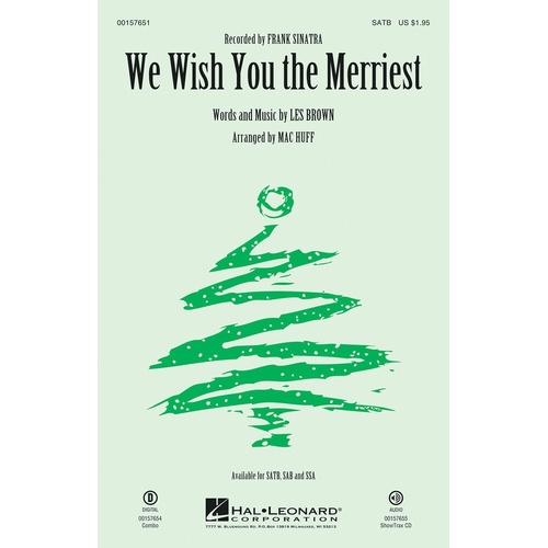 We Wish You The Merriest SATB (Octavo)