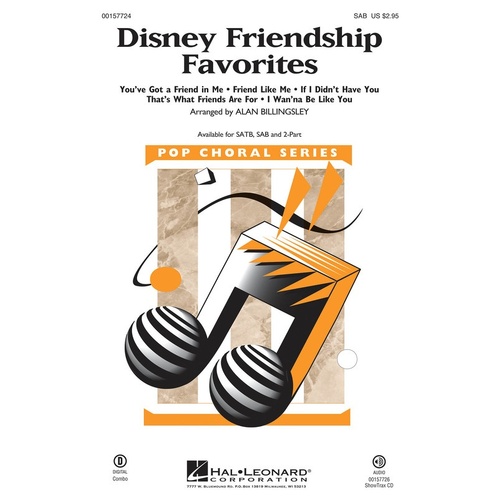 Disney Friendship Favorites SAB 
