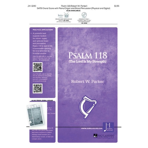 Psalm 118 SATB (Octavo)
