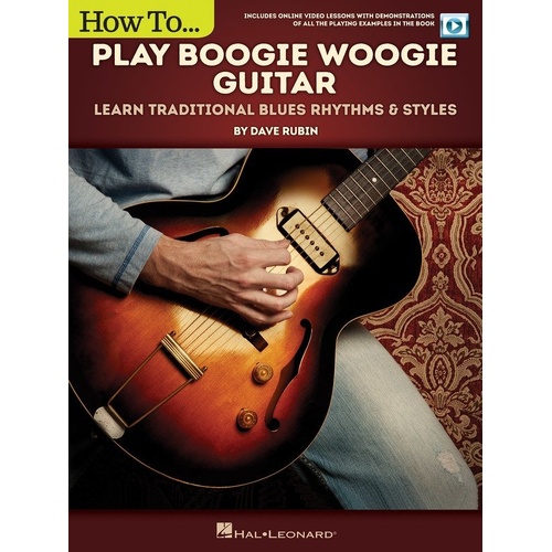 How to Play Boogie Woogie Guitar Book and Video Pack