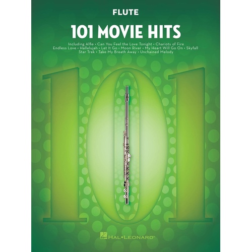 101 Movie Hits For Flute 