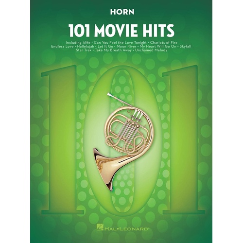 101 Movie Hits For Horn 