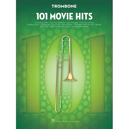 101 Movie Hits For Trombone 